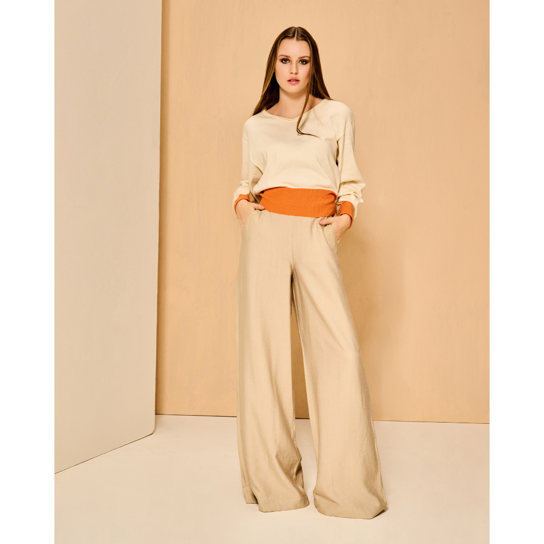 Z24 AC LUTA BROEK ECRU