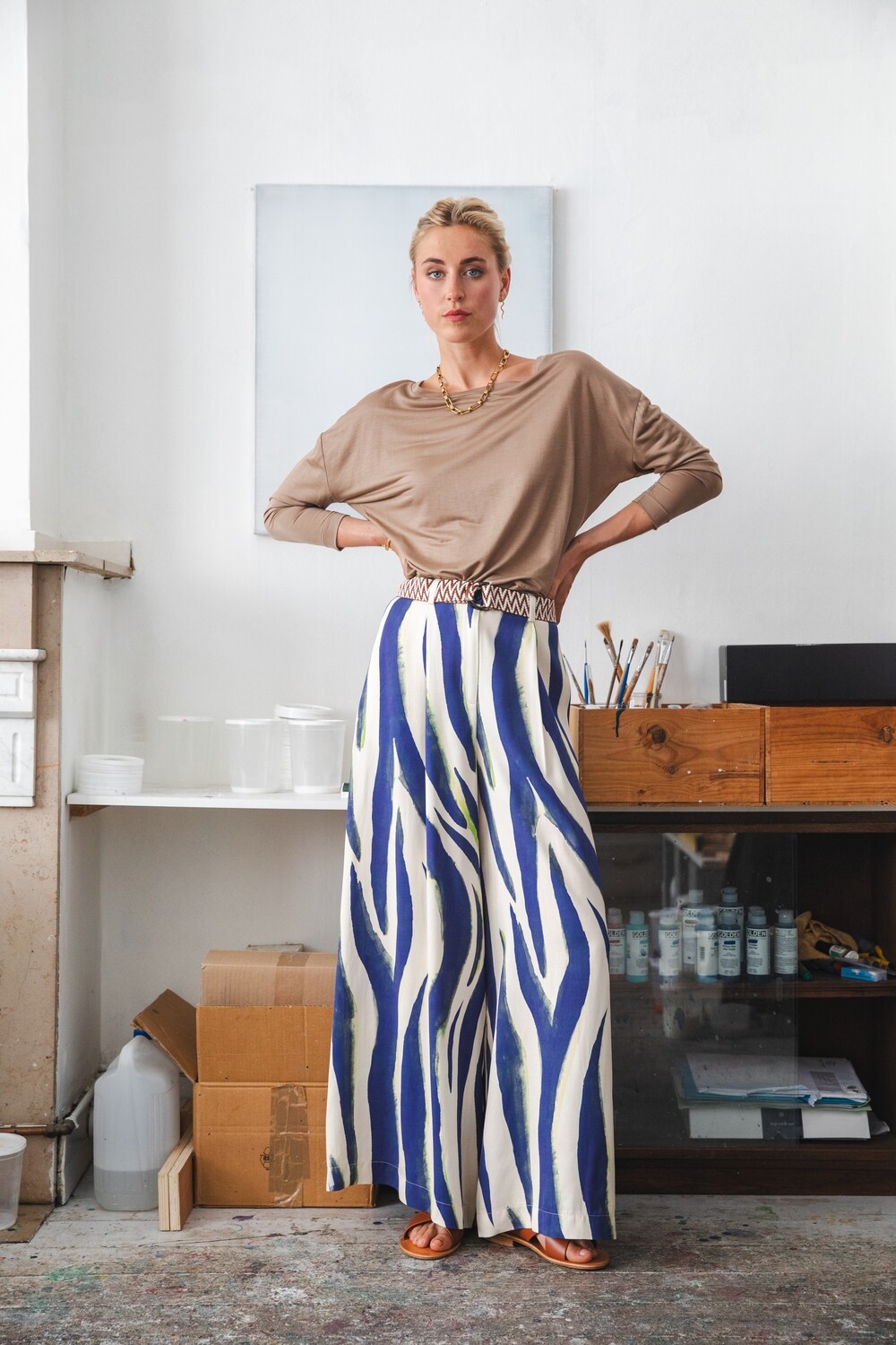 Z24 mon col clay pants zebra