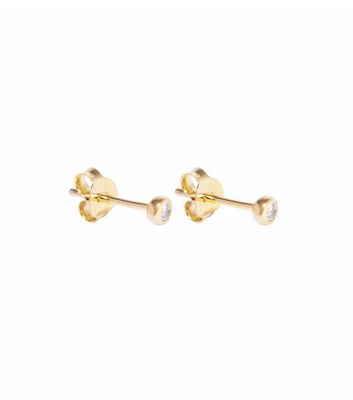 Miab oorbel sparkly stud gold
