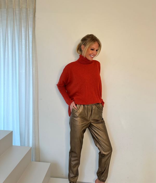 W25 AC ROMY BROEK ECO LEDER