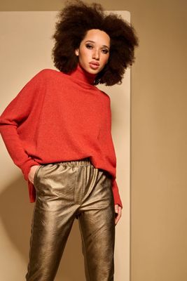 W25 AC ROMY BROEK ECO LEDER