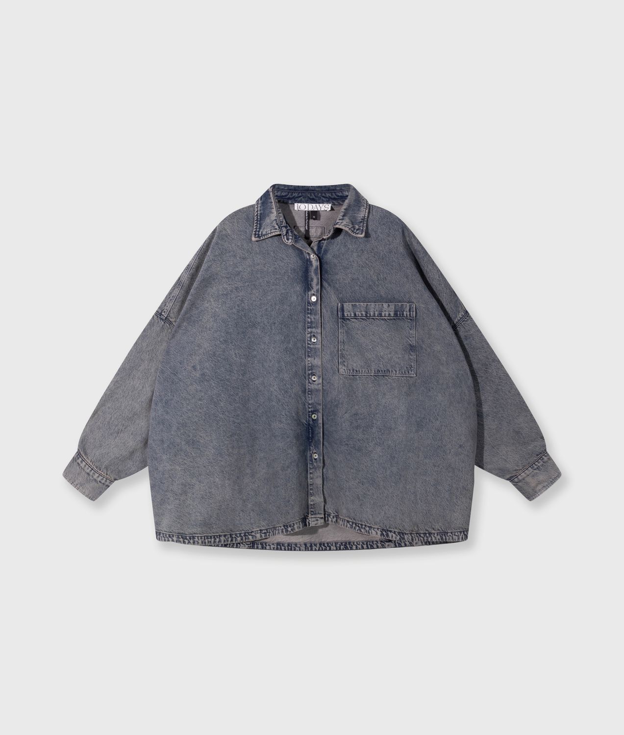 Z25 10 SHIRT FLOWY DENIM
