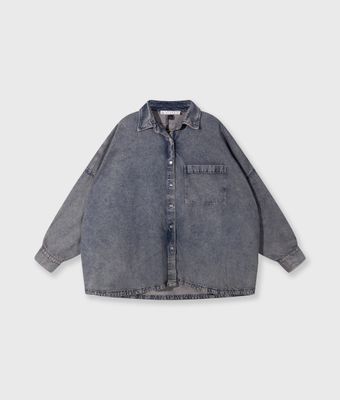 Z25 10 SHIRT FLOWY DENIM Z25 10 SHIRT FLOWY DENIM
