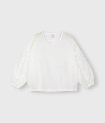 BASIC 10 BALLOON SLEEVE BLOUSE GOTS