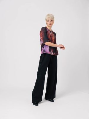 W25 I FEEL NUT BIANCA TOP BIG BANG PRINT