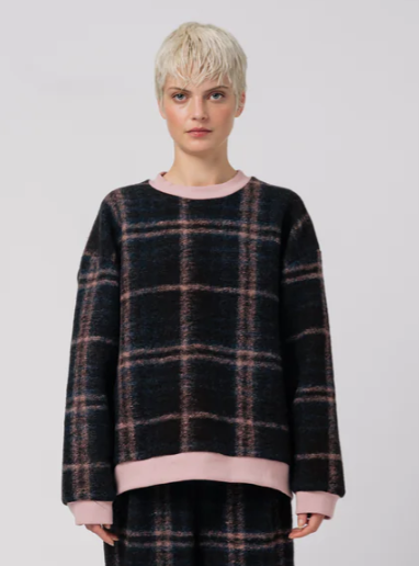 W25 I FEEL NUT MARIN PULLOVER CHECK