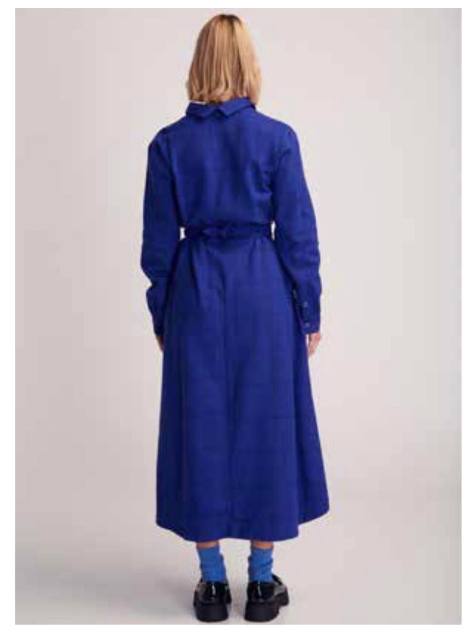 W25 SUIT 13 OFRE DRESS CHECK BLUE