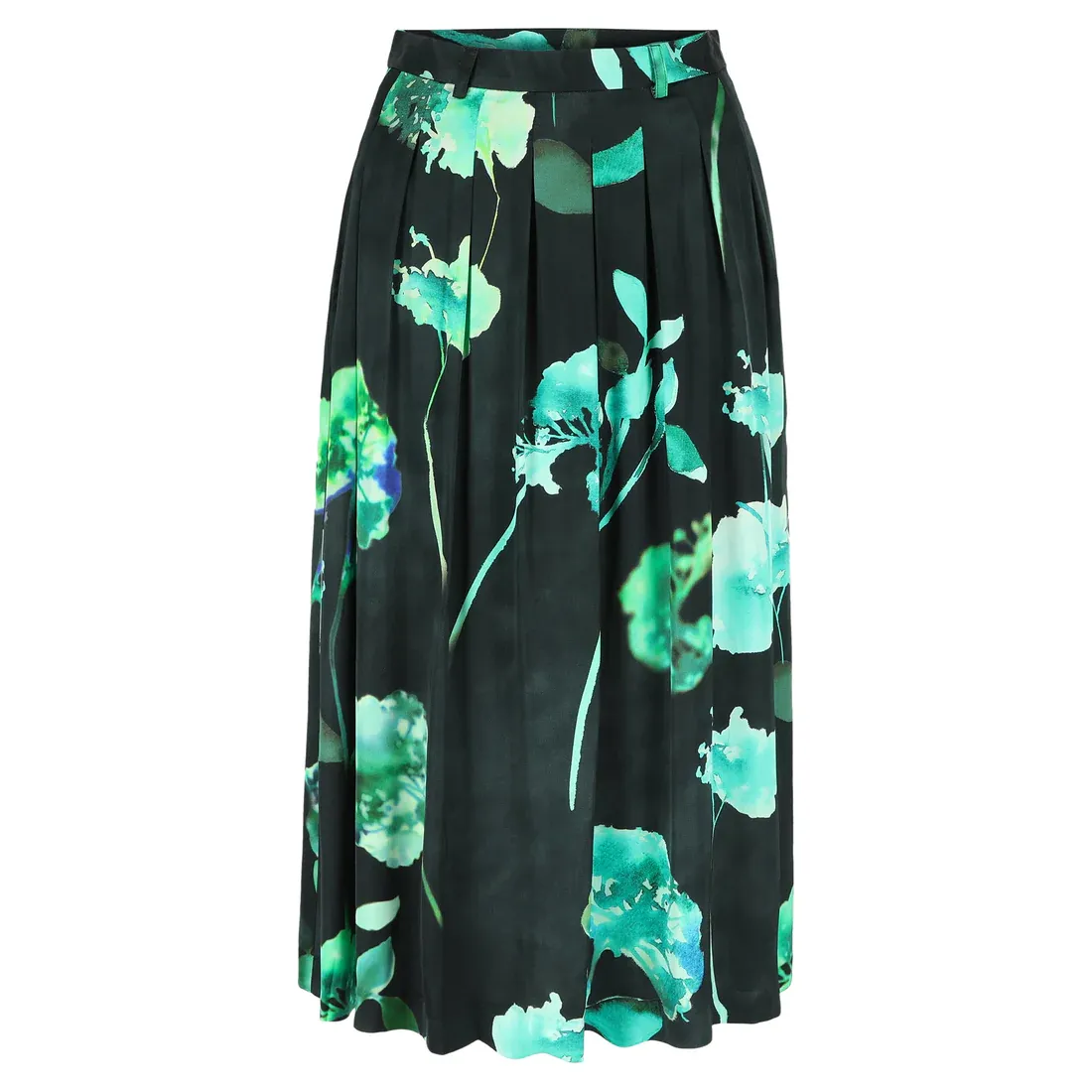 W25 Mon col PARIS SKIRT GREEN DANDELION