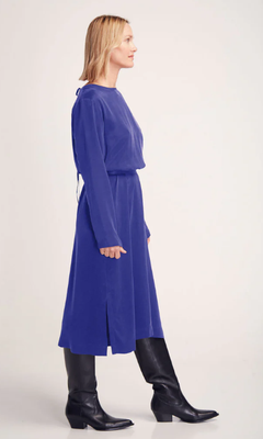 W25 SUIT 13 NASSI DRESS ROYAL BLUE
