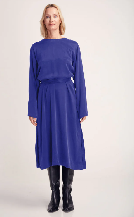 W25 SUIT 13 NASSI DRESS ROYAL BLUE