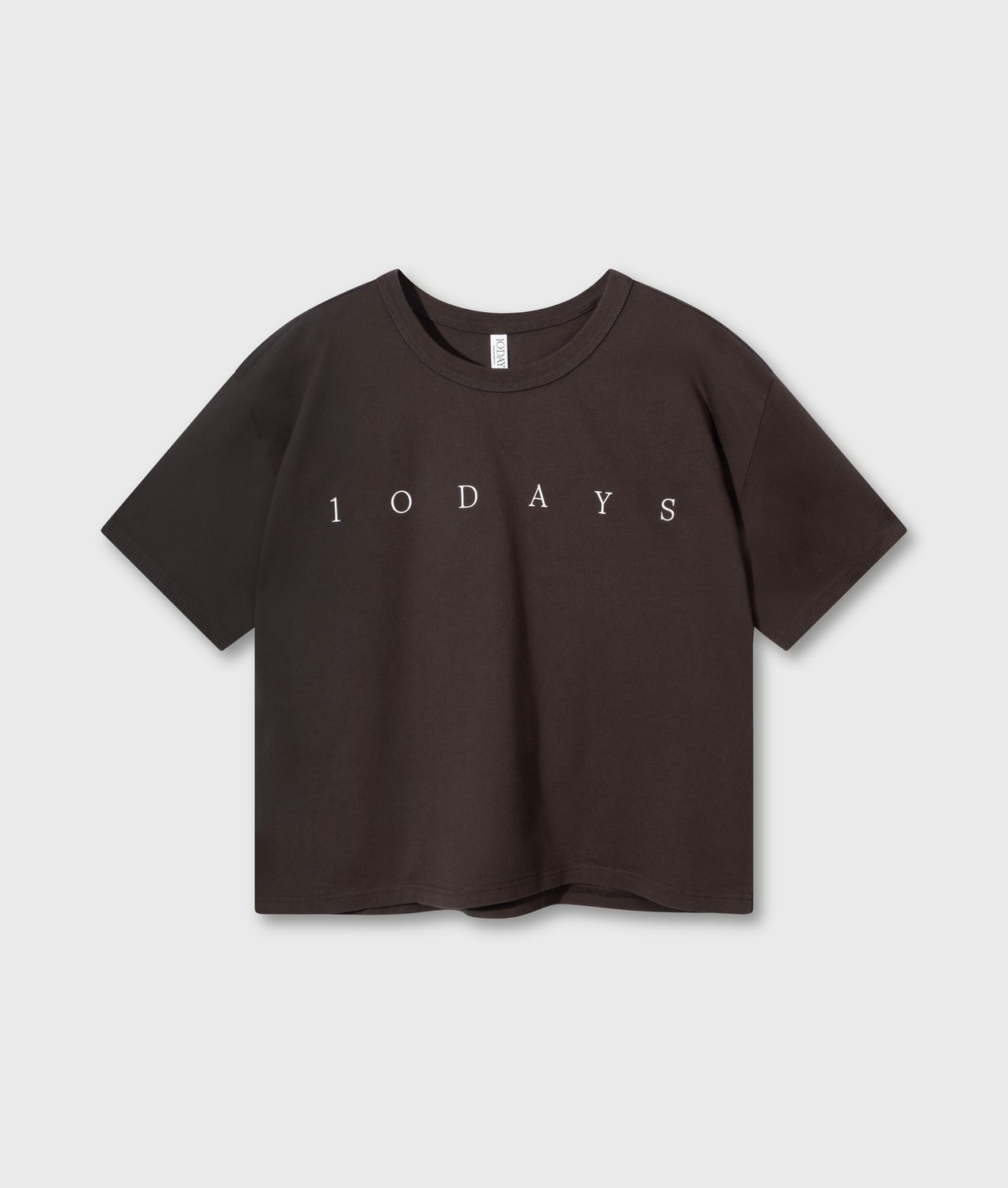 Z25 10 SHORT SLEEVE TEE LOGO/GOTS CHOCOLATE