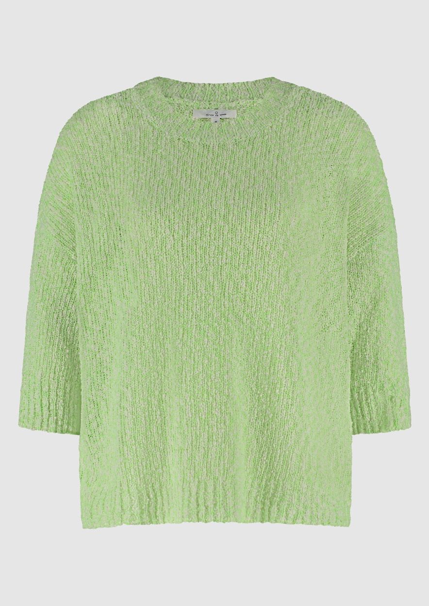 Z25 CIRCLE ELENA KNIT LEMON SORBET MELANGE