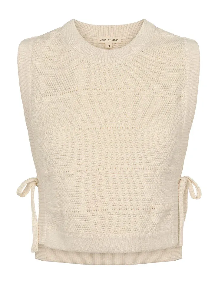 Z25 ES RANA KNIT VEST GOTS