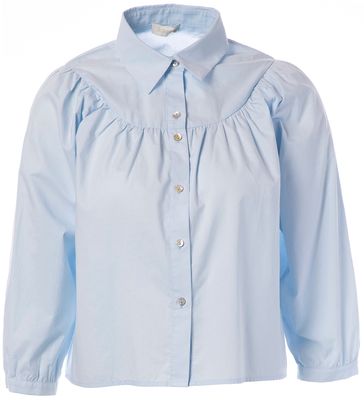 W26 JC JAFFA BLOUSE LIGHT BLUE