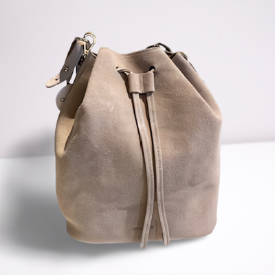 Ann Kurz SAKU SHAPE SUEDE CARAMELO