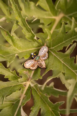LOTT BROCHE THE GOLDEN BEE S
