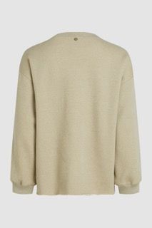 W26 CIRCLE FLORA SWEAT STONE MELANGE