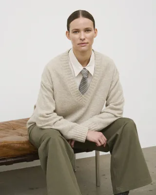 Z25 ES FIRO V-NECK KNIT