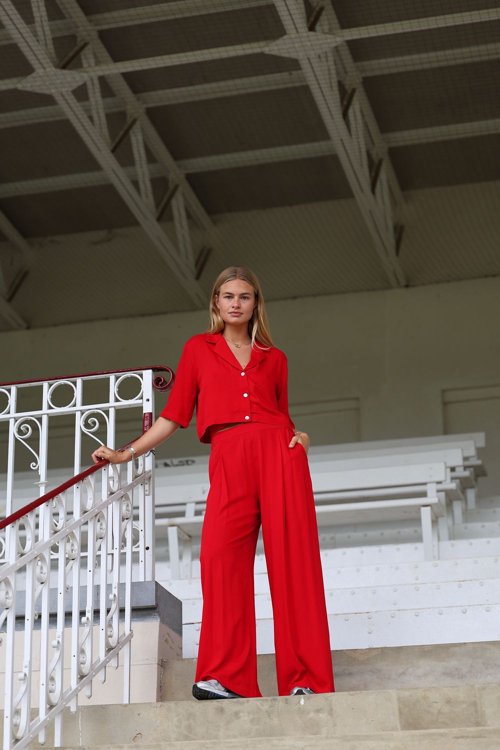 Z25 SIL PETAL PANTS