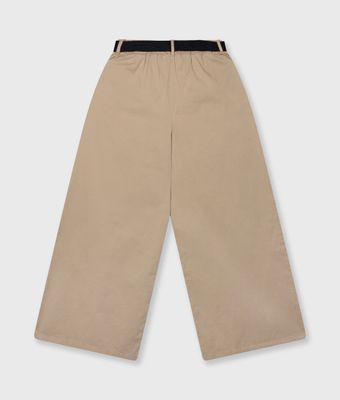 10WIDE PANTS TWILL EARTH