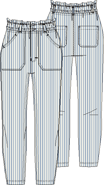 Z26 MSCW MARGARITA DENIM STRIPE