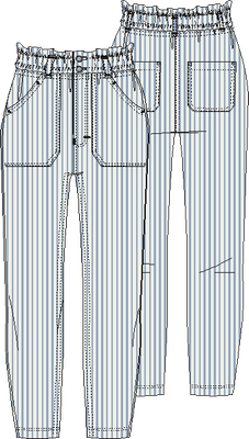 Z26 MSCW MARGARITA DENIM STRIPE