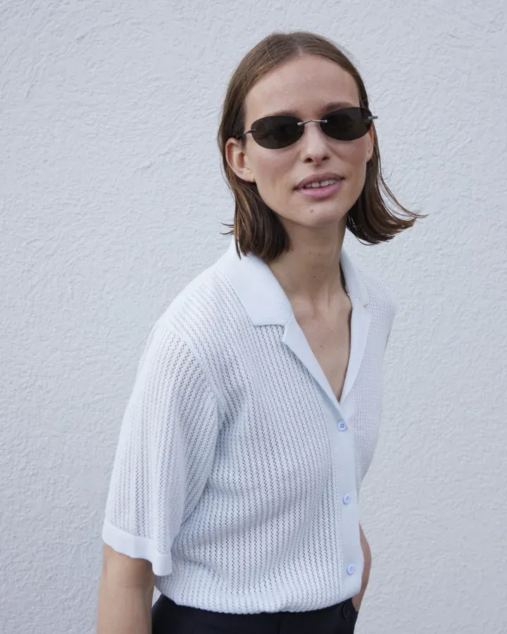 Z26 ES NOLA SS KNIT CARDIGAN GOTS