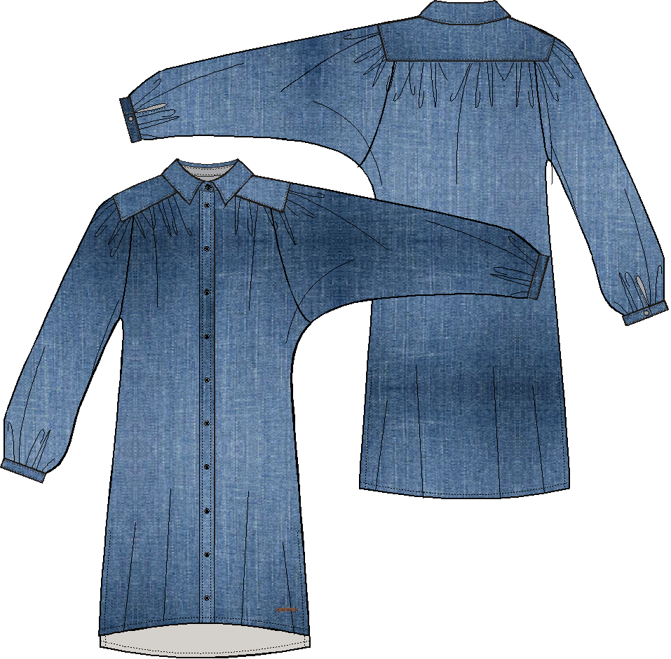 Z26 MSCW JURK DENIM LYOCELL