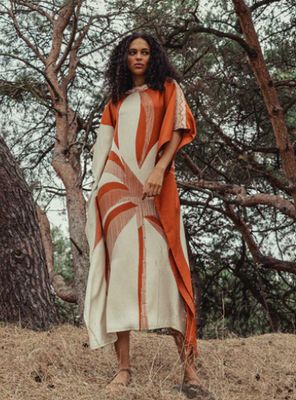 KATE MARISOL silk dress