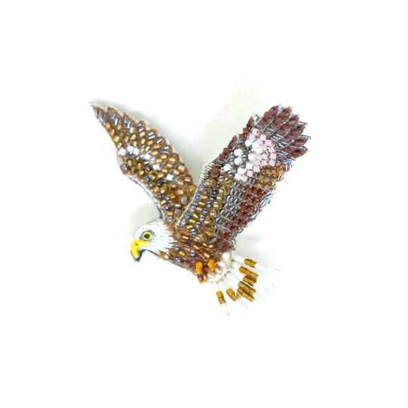 TROVELORE BALD EAGLE BROCHE