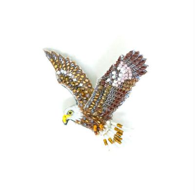 TROVELORE BALD EAGLE BROCHE