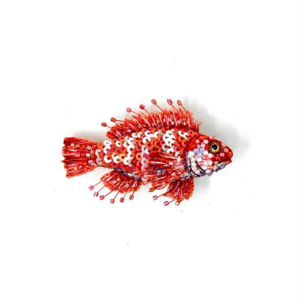 TROVELORE ROSEFISH BROCHE