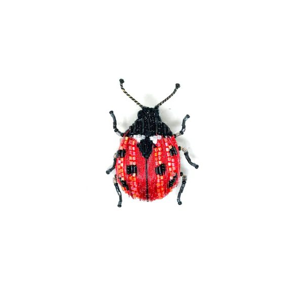 TROVELORE LUCKY LADY BETTLE BROCHE