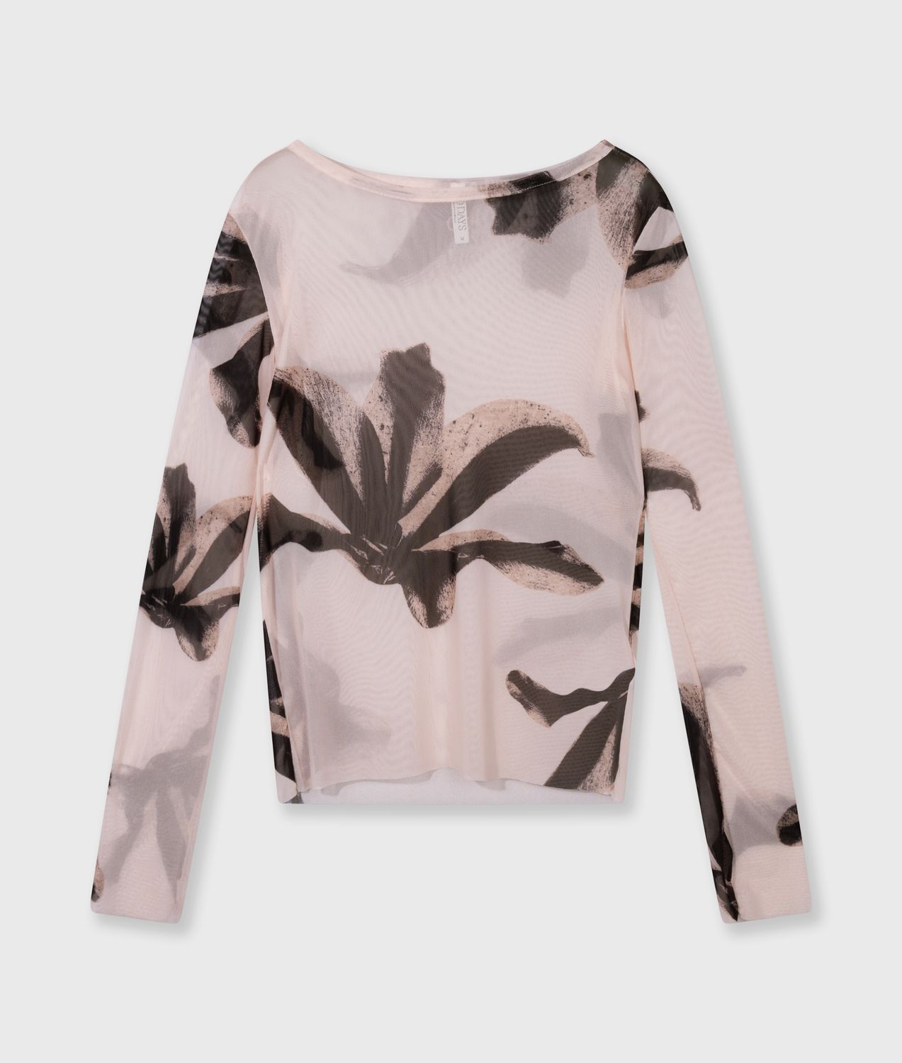 W26-27 10 MESH LONG SLEEVE FLOWER
