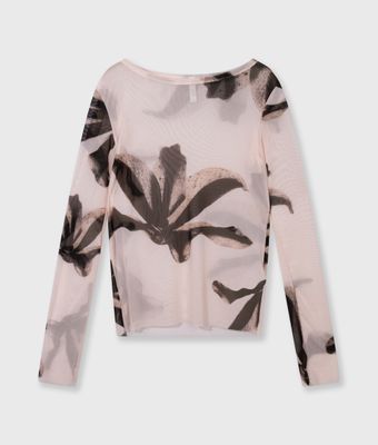 W26-27 10 MESH LONG SLEEVE FLOWER