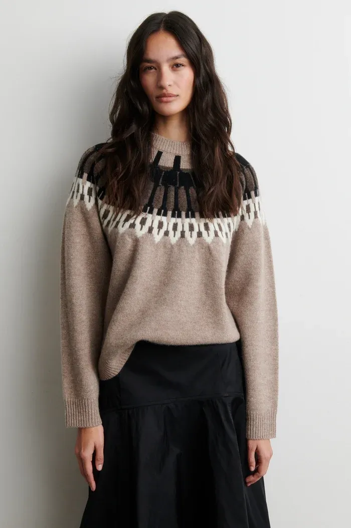W26-27 SECOND ARIO KNIT O-NECK