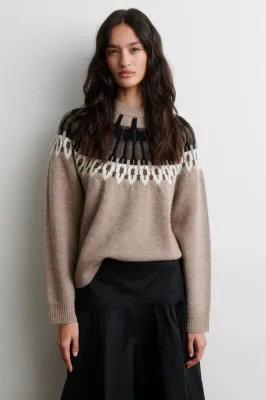 W26-27 SECOND ARIO KNIT O-NECK