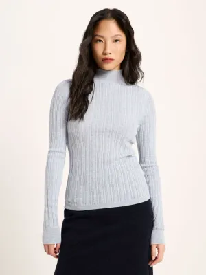 W26-27 LANIUS ROLKRAAG PULLOVER GOTS