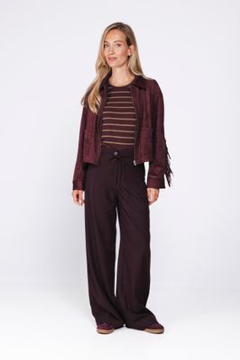 W27 POOLS BROEK BURGUNDY 171