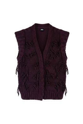 W27 POOLS GILET BURGUNDY 177