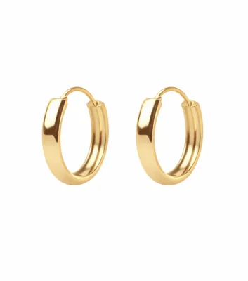 MIAB SOFT ROUND HOOP GOLD