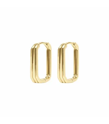 MIAB SQUARE OVAL GOLD