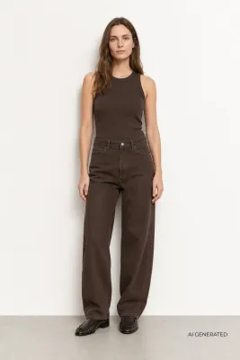 W26-27 LEVETE KOSA JEANS BROWN