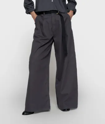 W26-27 10 WIDE PANTS JOG TWILL