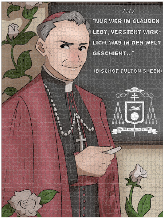 BISCHOF FULTON SHEEN PUZZLE (2.000 Teile) BISCHOF FULTON SHEEN PUZZLE (2.000 Teile)