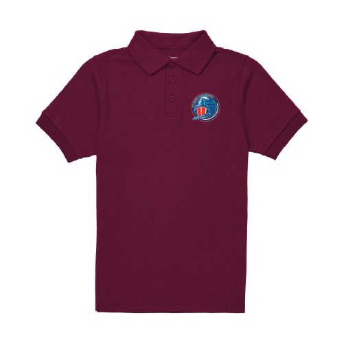 Short Sleeve Cotton Polo - Burgundy (Adult &amp; Youth Sizes)