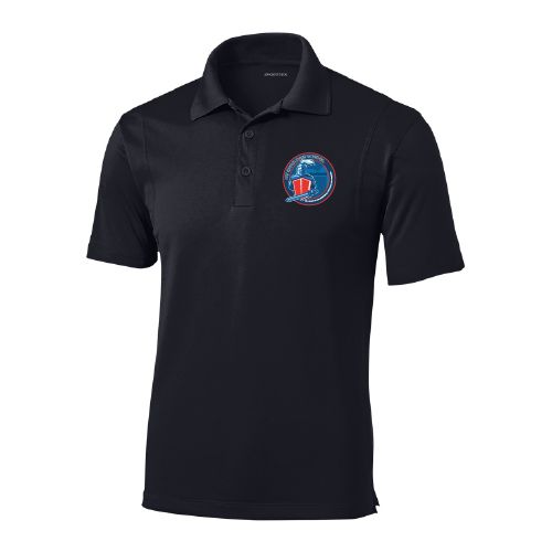 Short Sleeve Dri-fit Polo - Black (Adult Sizes Only)