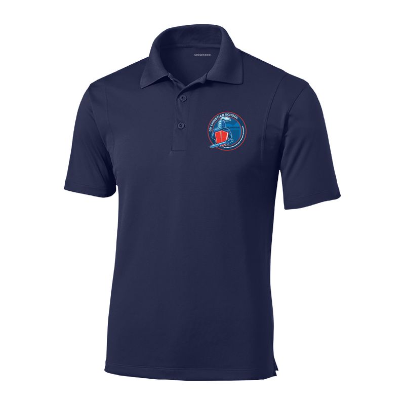 Short Sleeve Dri-Fit Polo - Navy (Adult Sizes Only)