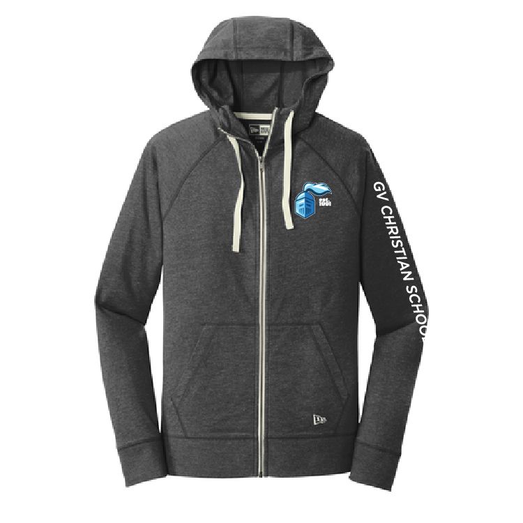 Black Zip Spirit Hoodie