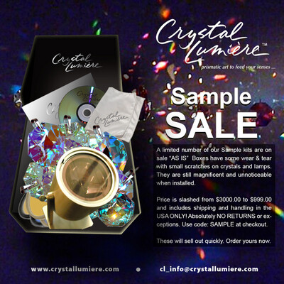 Crystal Lumiere Sample Sale